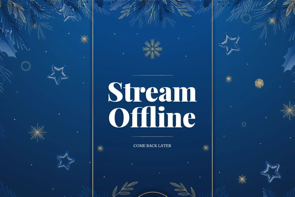 New Year Stream Offline Banner