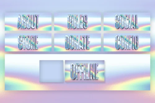 holographic twitch panels