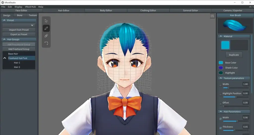 vtuber modeling vroid studio