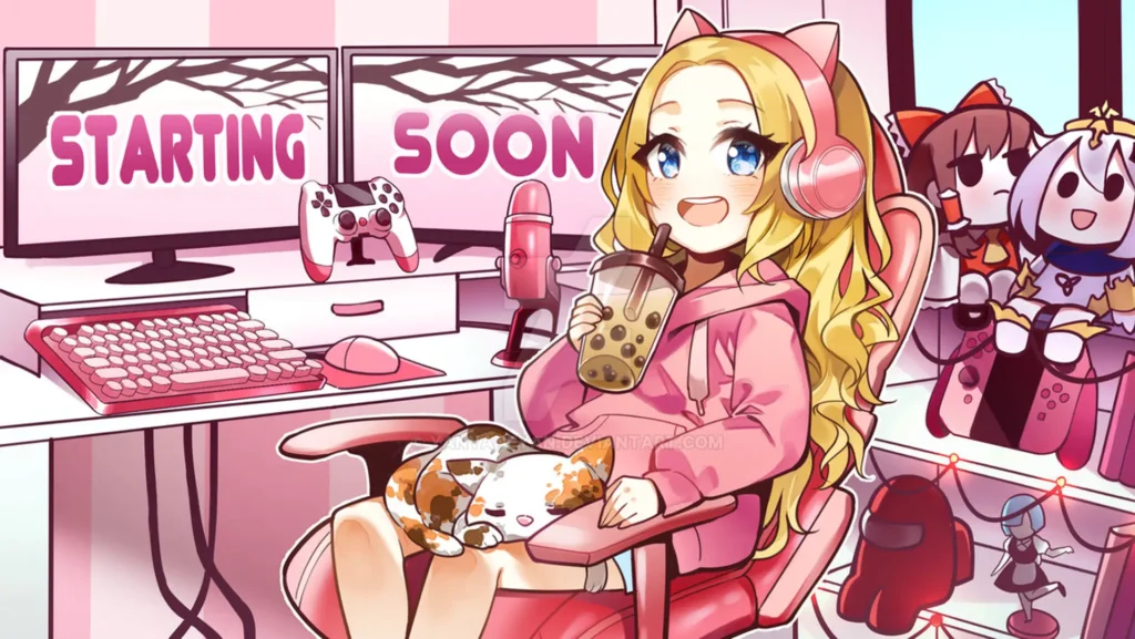 speedpaint starting soon twitch screen by yanyaneyan decp05n fullview