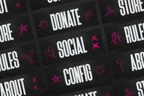 animated Glitch Twitch Alerts package, featuring cyberpunk and digital distortion styles for streamers.